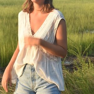 American Eagle Lace Tank